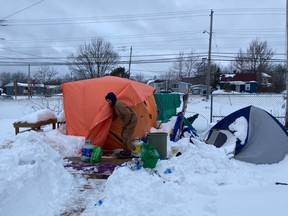Halifax homeless encampments.
