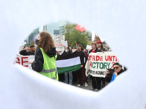 Anti-Israel rally