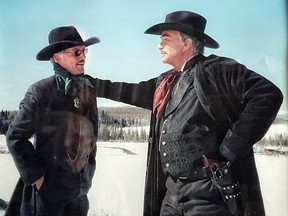 Tom Bews and Burt Reynolds