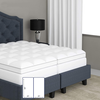 Sleep Mantra Pillow Top Mattress Topper on mattress