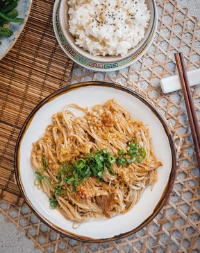 Latest: Easy Asian recipes from Tiffy Cooks 7 Garlic enoki mushrooms