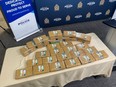 Edmonton police said on Thursday, Nov. 2, 2023, they have made the single biggest cocaine bust in city police history after seizing 40.5 kg of cocaine with an approximate street value of $1.8 million. Charges in the case were stayed Jan. 10, 2024.