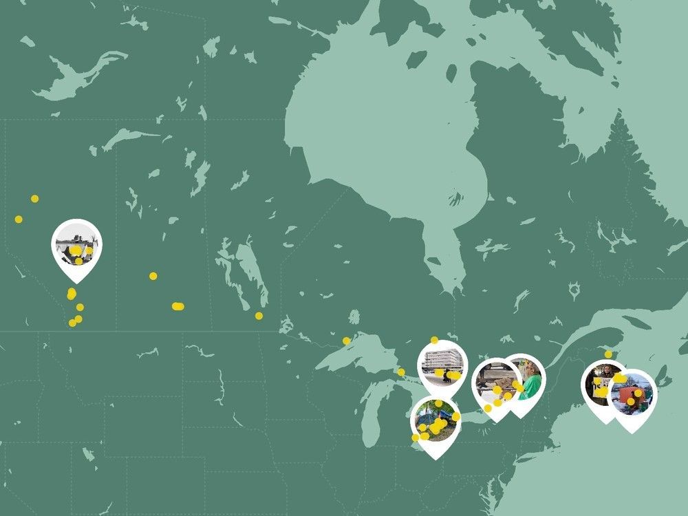 Tent City Nation: Mapping stories of homeless encampments across
Canada