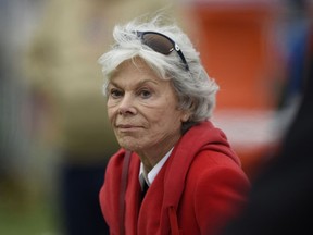 FILE - Janice McNair, owner of the Houston Texans, looks on before an NFL football game against the Baltimore Ravens on Nov. 17, 2019, in Baltimore. A lawsuit filed by one of McNair's sons that had sought to have her declared incapacitated and have a guardian appointed for her was dropped on Monday, Feb. 26, 2024.