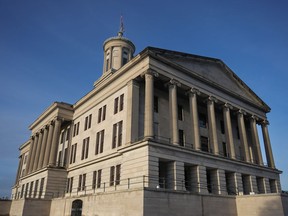 FILE - The Tennessee State Capitol stands in Nashville, Tenn., Jan. 22, 2024. After begrudgingly agreeing to tweak Tennessee's strict abortion ban last year, the Republican-dominant Legislature is once again facing pressure to reconsider when doctors can legally offer the procedure to pregnant patients.