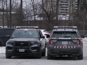 Toronto cop cars