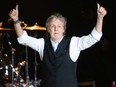 Paul McCartney performs