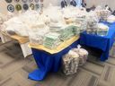 Drugs seized during Operation Dead Hand in Los Angeles.