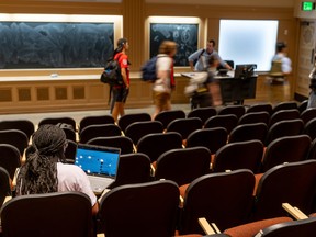 University lecture hall