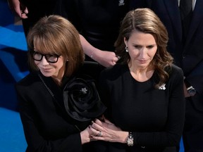 Mila Mulroney and Caroline Mulroney