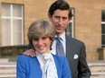 Lady Diana and Prince Charles engagement