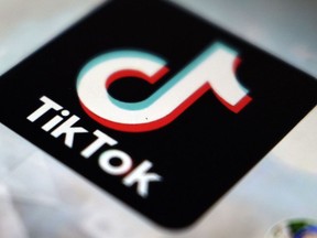 The TikTok app logo appears in Tokyo on Sept. 28, 2020.THE CANADIAN PRESS/AP/Kiichiro Sato