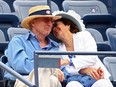 Gene Wilder and his wife, Karen Boyer