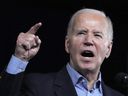 U.S. President Joe Biden speaks at a campaign rally in Atlanta on March 9, 2024. If the U.S. cuts and runs on Ukraine, as it did in Afghanistan, that will be a terrible message to the world about the decline in American resolve on global affairs, writes Derek Burney.