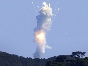 Japan-Failed-Rocket