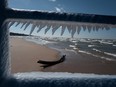 Lake Michigan ice