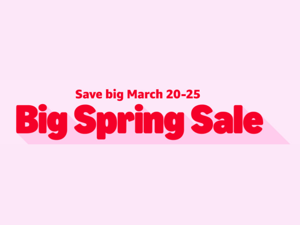 announces Big Spring Sale March 20-25: Best deals & date
