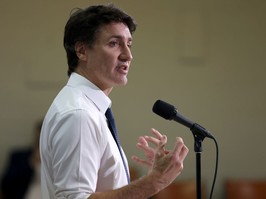 Justin Trudeau speaking