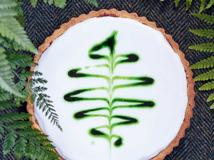  A Scottish version of an English Bakewell tart, fern cake is pure nostalgia, says Coinneach MacLeod. “If you were growing up or if your mom or granny was baking in the ’60s, ’70s and ’80s, every bakery in Scotland, every bakery window, would have had a fern cake.”