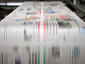 Total revenue for community newspapers fell by almost 60 per cent between 2008 and 2020, the research brief noted.