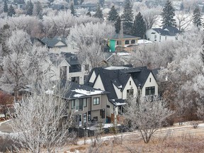 Homes in Calgary’s Parkdale neighbourhood were photographed on Wednesday, January 3, 2024.
