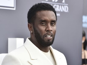 Music mogul and entrepreneur Sean 'Diddy' Combs arrives at the Billboard Music Awards, May 15, 2022, in Las Vegas.