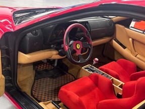 red Ferrari F512M