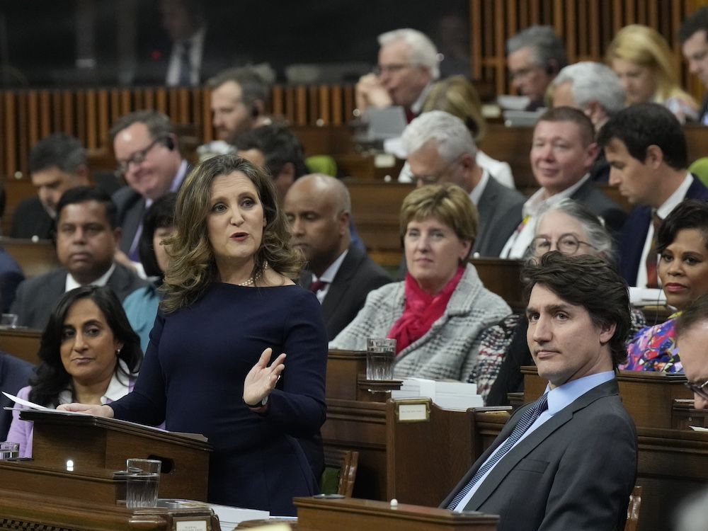 NextImg:Michael Higgins: Chrystia Freeland vows to find the real killer of middle class dreams