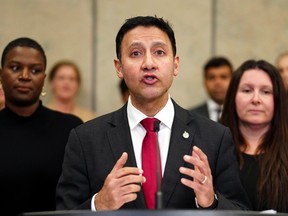 Justice Minister Arif Virani .