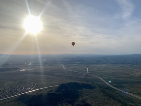 A memorable end to a great trip with Hot Air Expeditions.