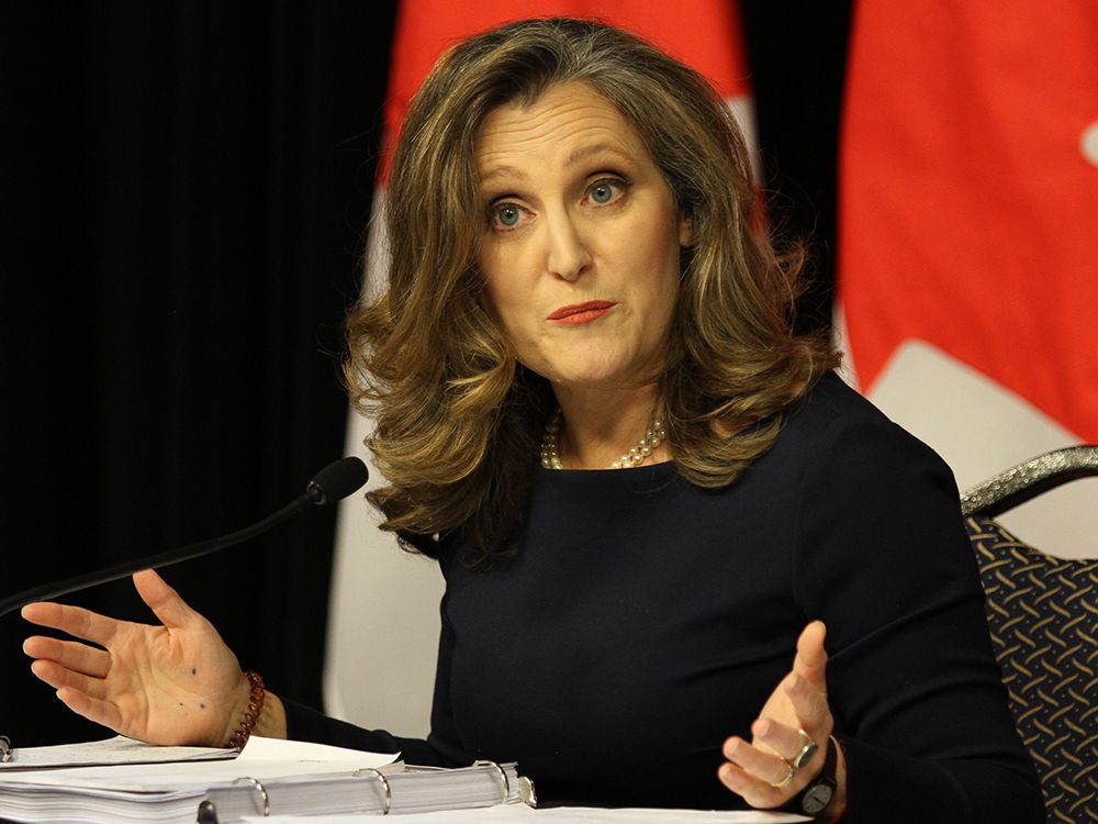 NextImg:Kelly McParland: Freeland's new 'plutocrats' look like you and me