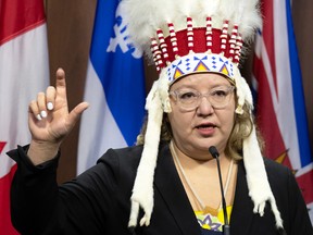 AFN National Chief Cindy Woodhouse Nepinak.