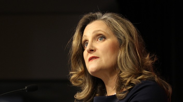 Chrystia Freeland's Canada is no place for the ambitious