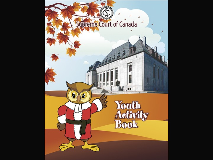  The Supreme Court of Canada mascot, Amicus the Owl.