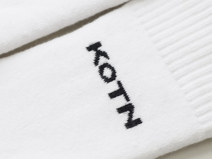  Kotn fan-favourite Egyptian cotton Crew Socks.