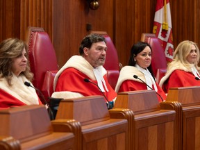 Four Supreme Court of Canada justices.