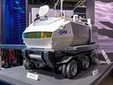 A model of Toyota's Lunar Cruiser at the Japan Mobility Show in 2023.