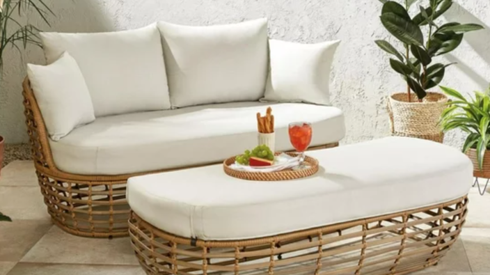 Walmart makes patio furniture from recycled materials
