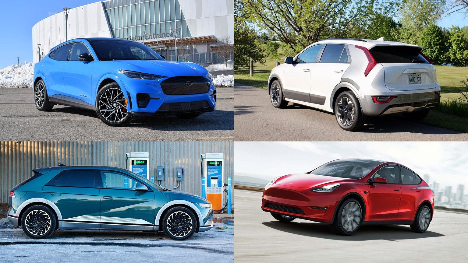 Best-selling EVs in Canada in 2023
