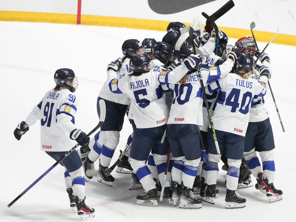 NextImg:Finland takes women's world hockey bronze after 3-2 shootout win over Czechs