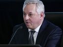 CSIS Director David Vigneault appears as a witness at the Public Inquiry Into Foreign Interference in Federal Electoral Processes and Democratic Institutions, in Ottawa, Thursday, April 4, 2024.