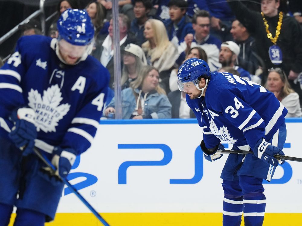 NextImg:Desperate Maple Leafs look to stay alive as Matthews' illness lingers ahead of Game 5