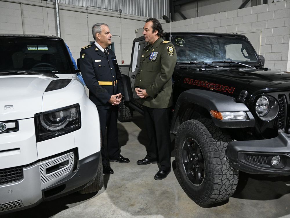 NextImg:Police, border services seize 598 stolen vehicles at Montreal port, most from Ontario