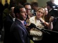 Liberal MP Anthony Housefather arrives for a caucus meeting on Parliament Hill in Ottawa on Wednesday, Dec. 13, 2023.