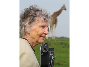 Anne Innis Dagg is shown in this undated handout photo. For decades, Anne Innis Dagg was the world's leading expert on giraffes and a staunch advocate for gender equality in the face of sexist attitudes that derailed her academic career. But even as she compiled "binders and binders" of her research and advocacy work, the Waterloo, Ont., zoologist and feminist was never motivated by accolades, her daughter said.