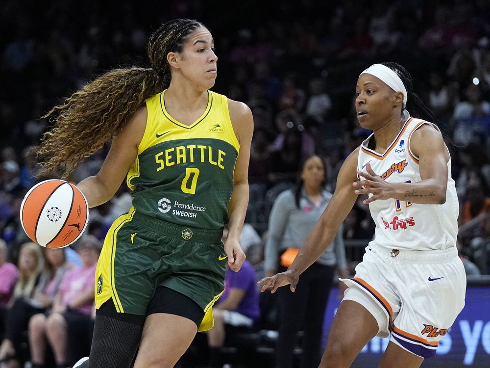 NextImg:Canada's Kia Nurse hopes to inspire with WNBA exhibition in Edmonton on May 4