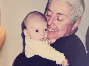 Netta Epstein as a baby
