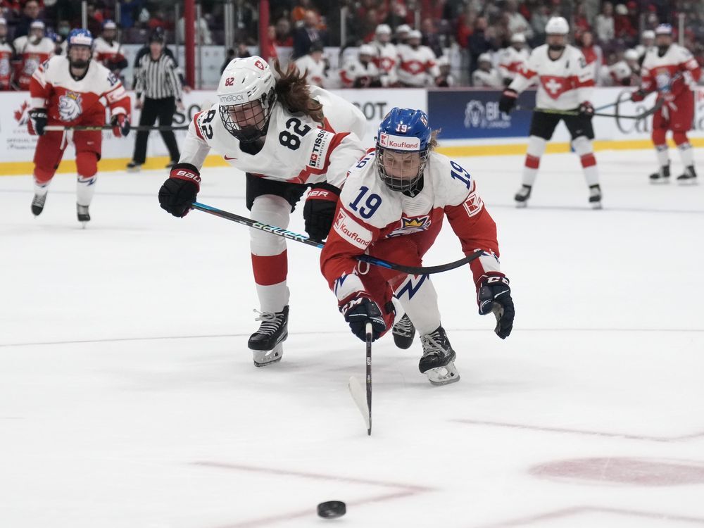 NextImg:Czechs wrap up third place in Group A with rout of Swiss at women's hockey worlds