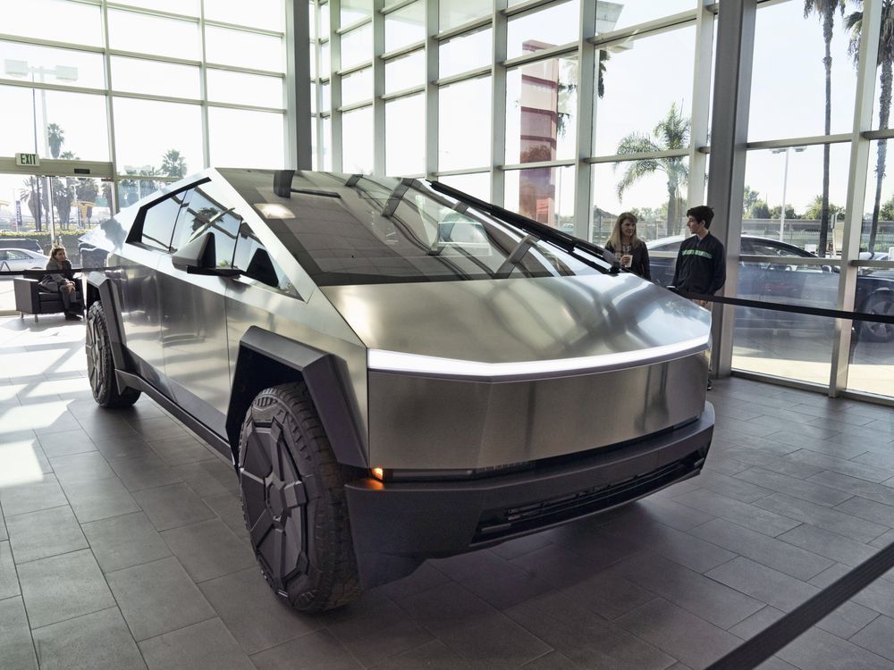 NextImg:Tesla recalling nearly 4,000 Cybertrucks because accelerator pedal can get stuck