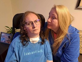 Elysse and her mother